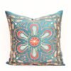 Blue suzani pillow case