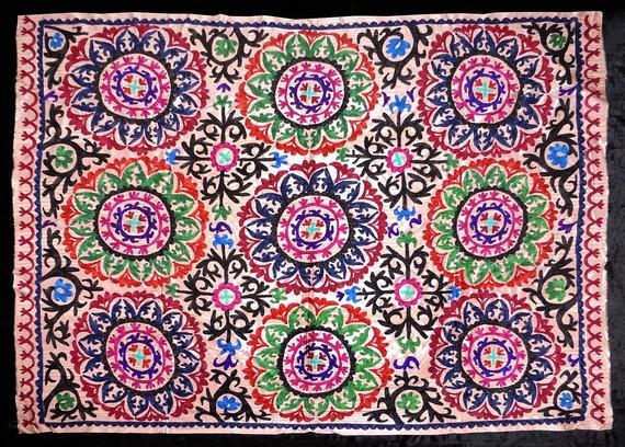 Uzbek embroidery - types and meaning - Alesouk