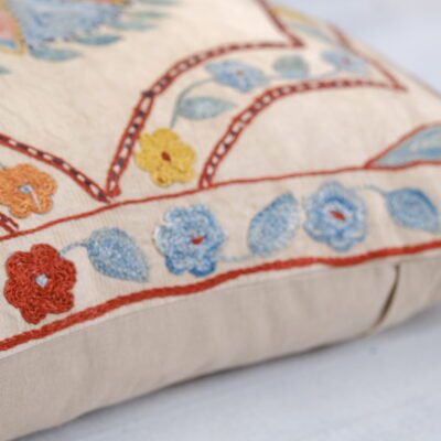 Suzani Embroidery Pillow Case