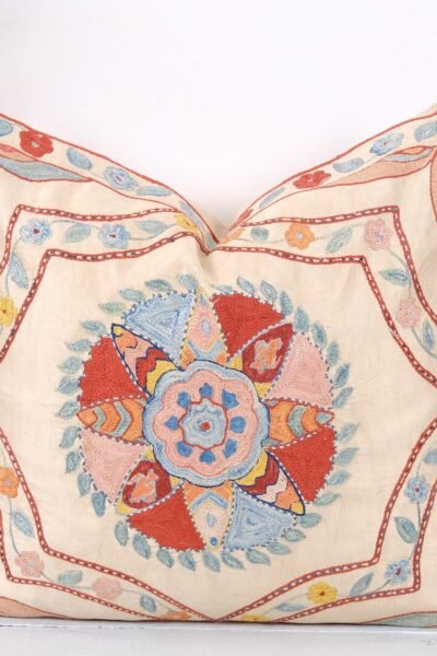 Suzani Embroidery Pillow Case