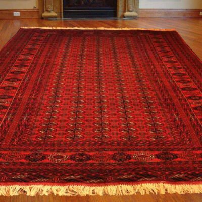 Alternative view of Oriental Turkmen Handmade Unique Carpet