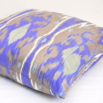 Alternative view of Blue Throw Decorative Pillow