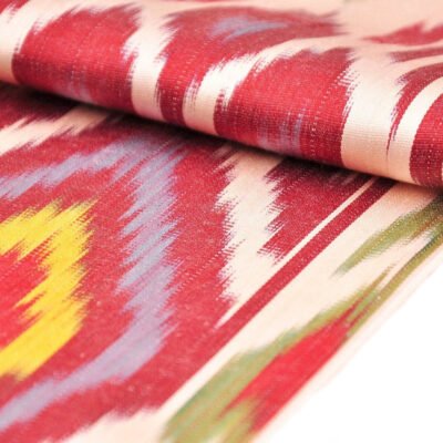 Alternative view of Hand Woven Bright Colour Textile