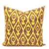 Ikat bolster pillowcase