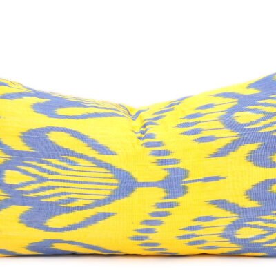 Yellow Silk Cushion Cover