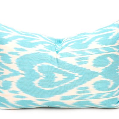 Turquoise Decorative Lumbar Cushion