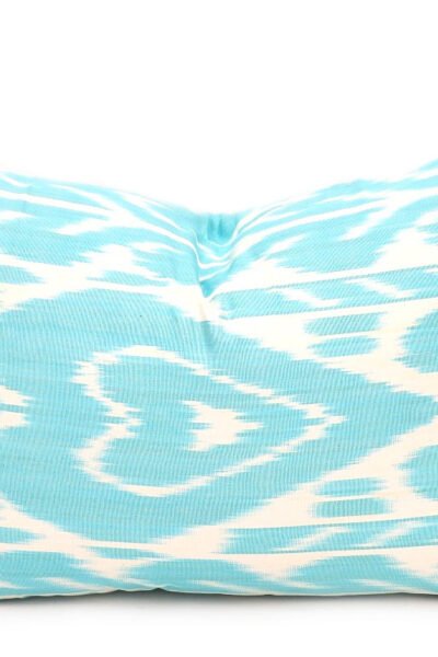 Turquoise Decorative Lumbar Cushion