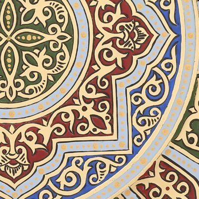 Alternative view of Round Turkish Decorative Brass Tray