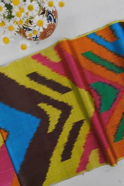 Rainbow Handloom Fabric