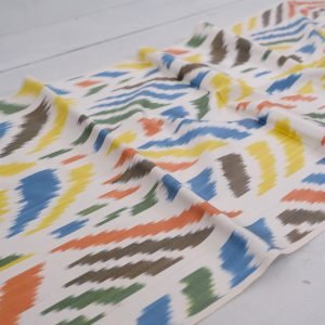 Elizabeth Multicolor Ikat Fabric