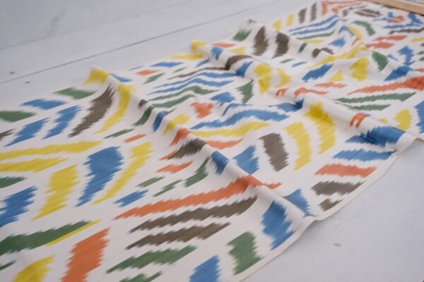 Elizabeth Multicolor Ikat Fabric