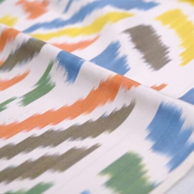 Alternative view of Elizabeth Multicolor Ikat Fabric
