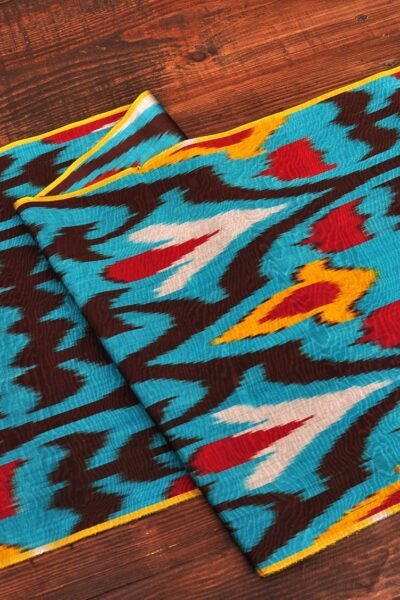 Fire design Ikat Fabric