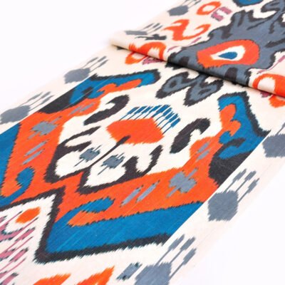 Alternative view of 20-inch Wide Fabric Handloom Ikat Textile
