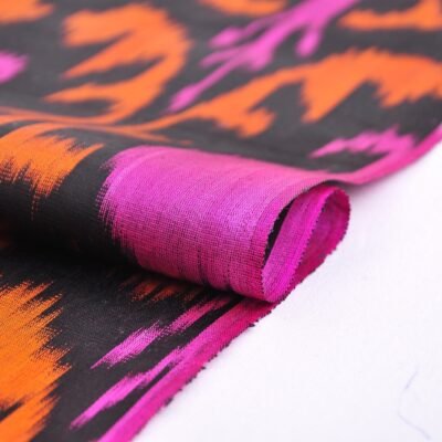 Alternative view of Oriental Upholstery Fabric Ikat
