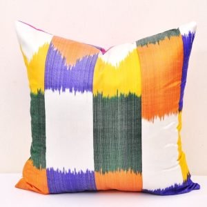 Designer Square Ikat Pillow