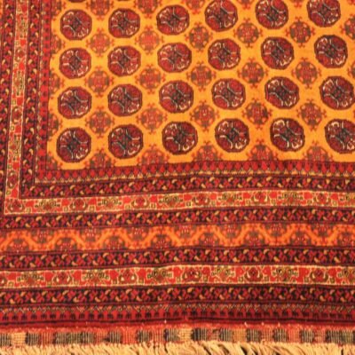 Alternative view of High Quality Bostan Pattern Turkman Carpet