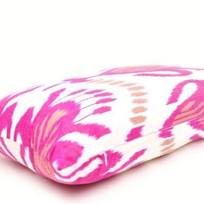 Alternative view of Lumbar Pillow Case Ikat Cushion
