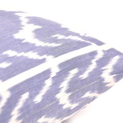 Alternative view of Blue Decorative Ikat Custom Size Pillow
