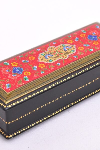 Red Wooden Lacquer Jewellery Box