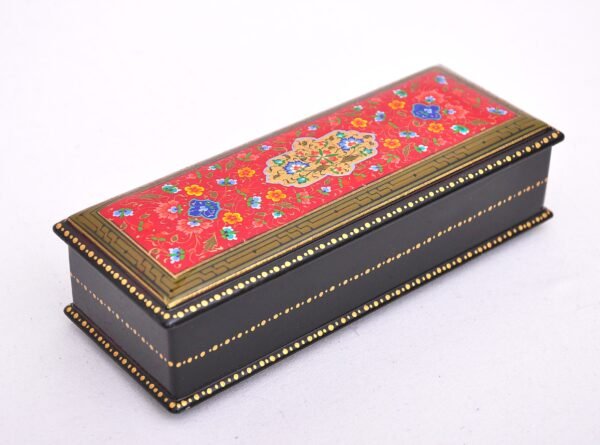 Red Wooden Lacquer Jewellery Box