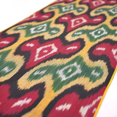 Alternative view of Multicolor Drapery Ikat Fabric