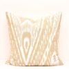 Ikat Pillow Peach Cover 20 x 20 inch