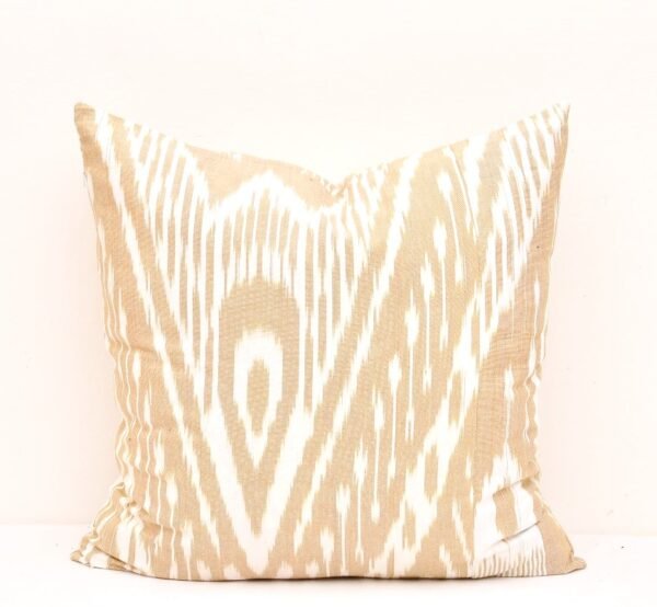Ikat Pillow Peach Cover 20 x 20 inch
