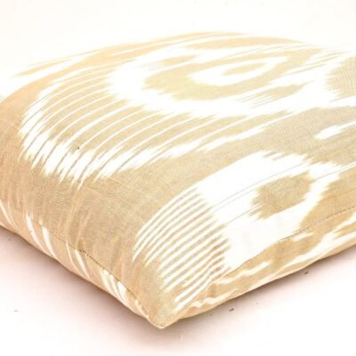 Alternative view of Peach Ikat Pillow Cover 20 x 20 inches