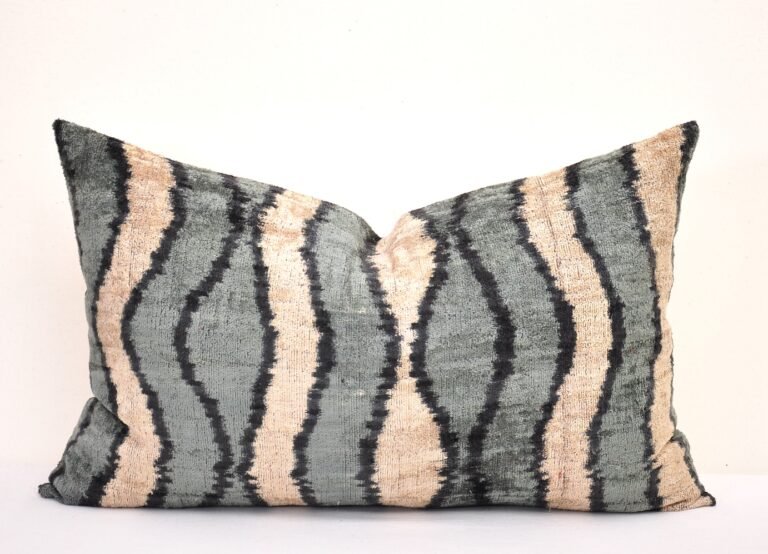 Image showcasing Bohemian Gray Decor Pillow - Alesouk
