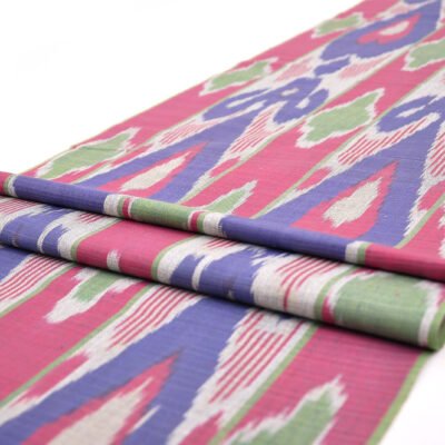 Alternative view of Designer Cotton Ikat Fabric