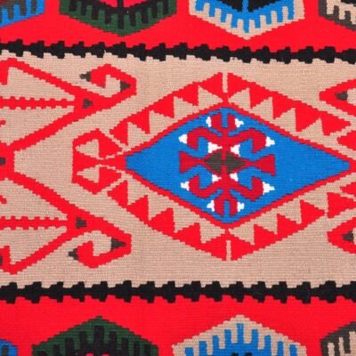 Alternative view of Moroccan Traditional Handwoven Kilim Rug