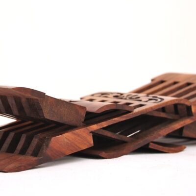 Alternative view of X-shaped Foldable Book Rest Holder