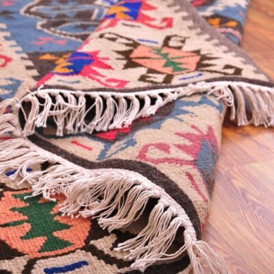 Alternative view of Area Turkish Kilim Rug