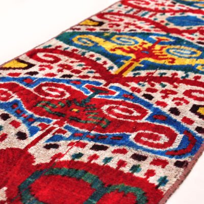 Alternative view of Old Bukharian Silk Velvet Fabric