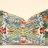 Bohemian Velvet Ikat Pillow