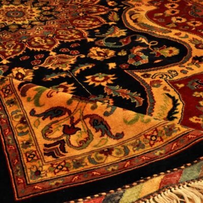 Alternative view of Persian Tribal Rug Hand knotted size: 9.84 x 6.56 feet