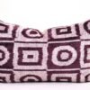 Grey Brown Designer Velvet Pillow