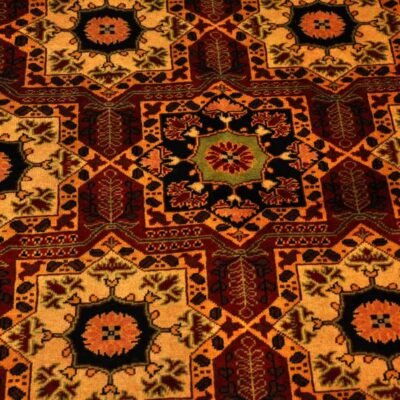 Alternative view of Persian Hand Knotted Throw Rug