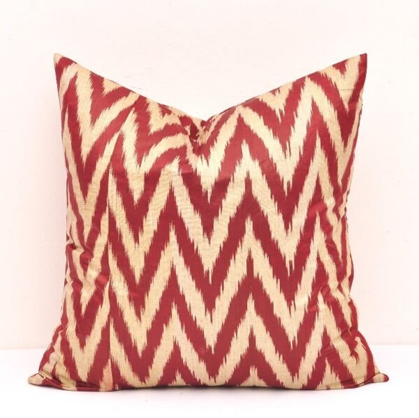 Chevron Decorative Pillow Red Violet