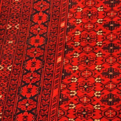 Alternative view of Fine Authentic Turkmen Rug