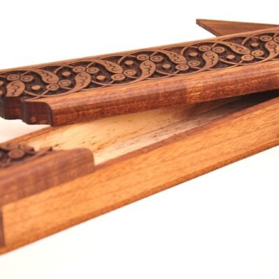 Alternative view of Decorative Wooden Pencil Holder