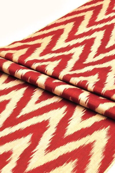 Chevron Ikat Cotton Fabric By The Yard