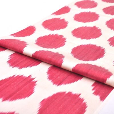 Alternative view of Red Polka Dot Fabric Ikat Interior