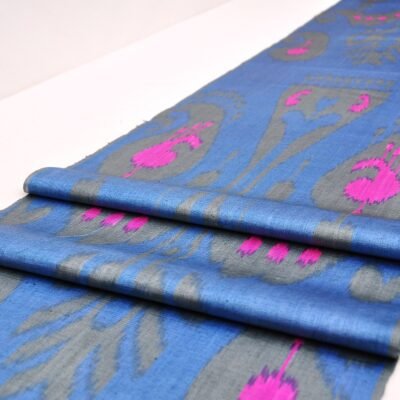 Blue Ikat Textile Wholesale