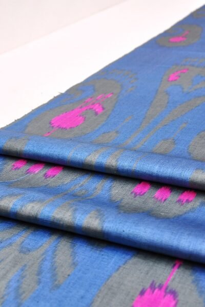 Blue Ikat Textile Wholesale