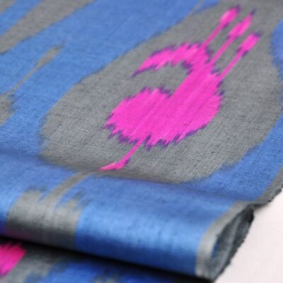 Alternative view of Blue Ikat Textile Wholesale