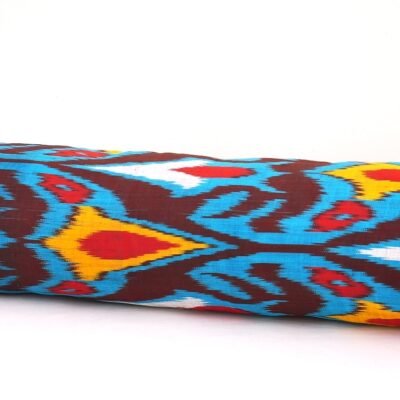 Alternative view of Mixed Neutral Color Accent Color Ikat Pillow