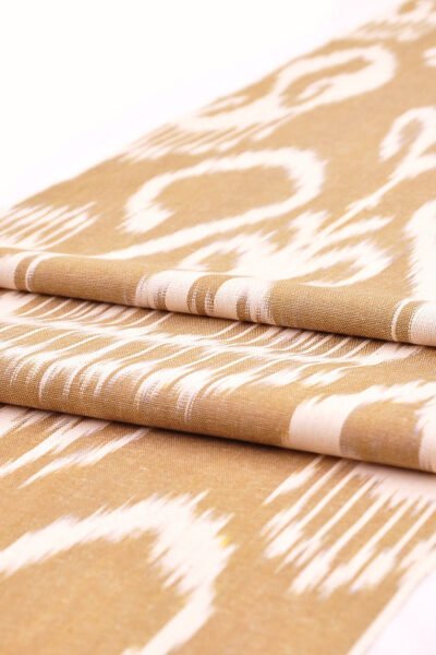 Ikat Cotton Fabric By The Yard