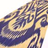 Ikat Upholstery Dark Blue Fabric
